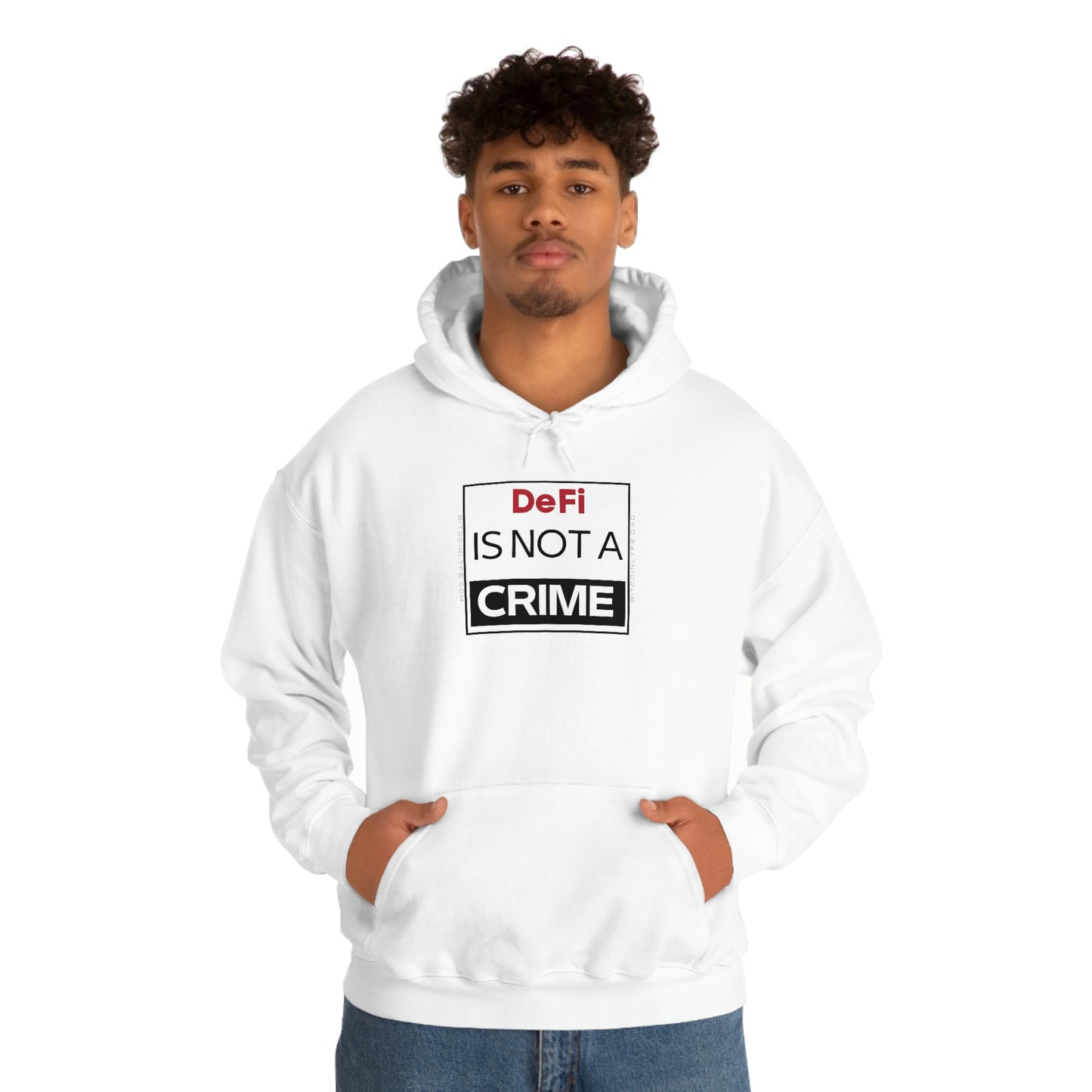 DeFi is Not a Crime Hooded Sweatshirt