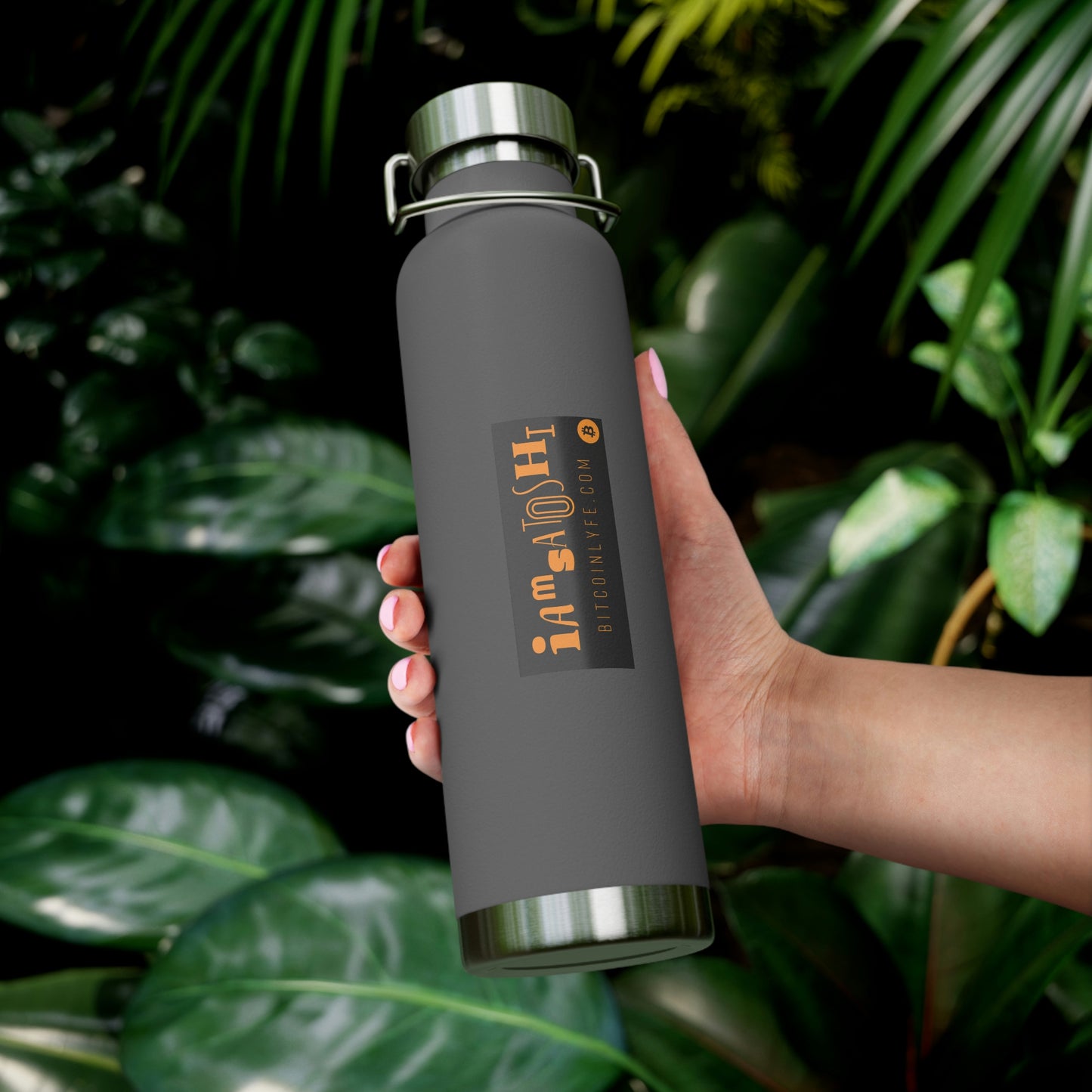 I Am Satoshi 22oz Vacuum Insulated Bottle - One