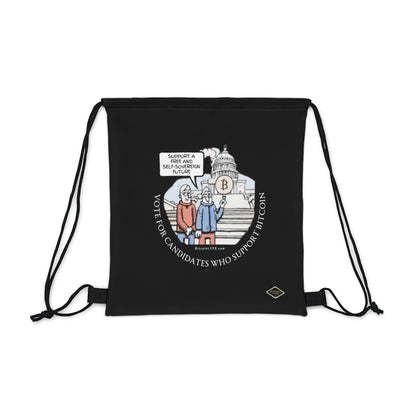 Vote - Candidates Outdoor Drawstring Bag