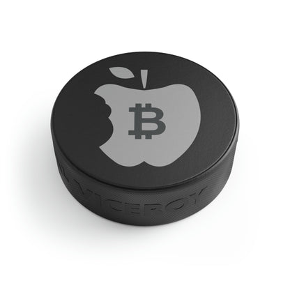 The B Apple Hockey Puck