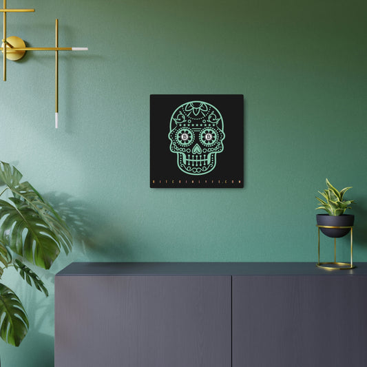 Copy of Día de los Muertos Metal Art Sign, Diez