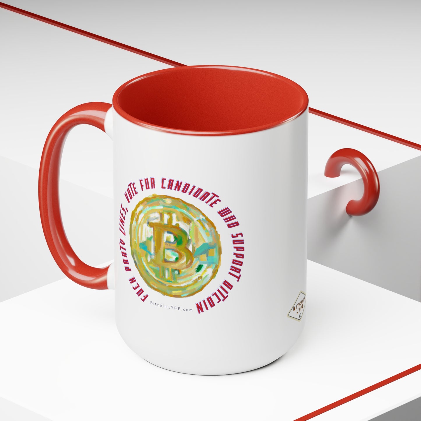 Vote - F*ck Party Lines Mug