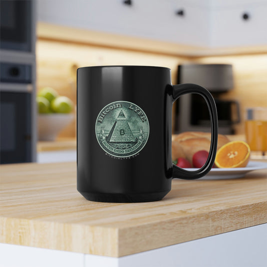 Bitcoin LYFE Pyramid Mug