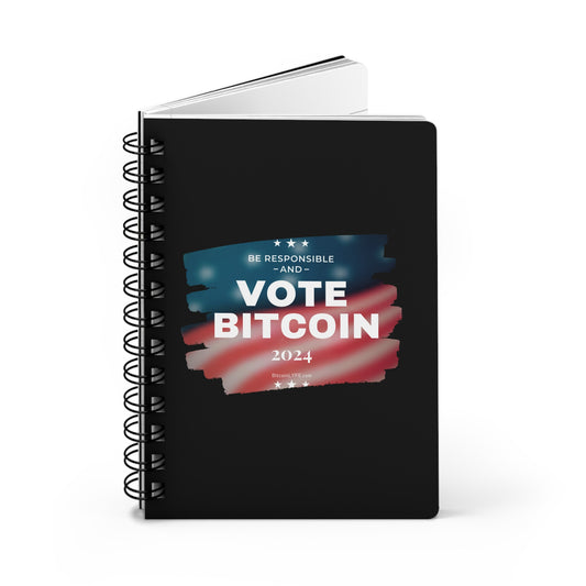 Vote - Responsibility Spiral Bound Journal