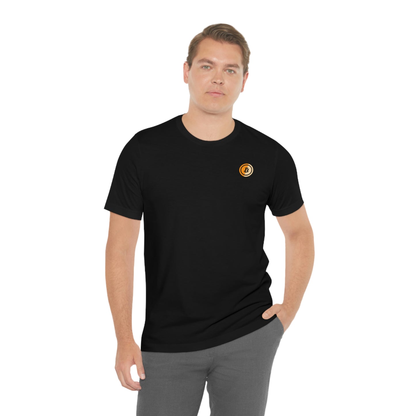 Dual B4 Short Sleeve T-Shirt (Upper Left Subtle)