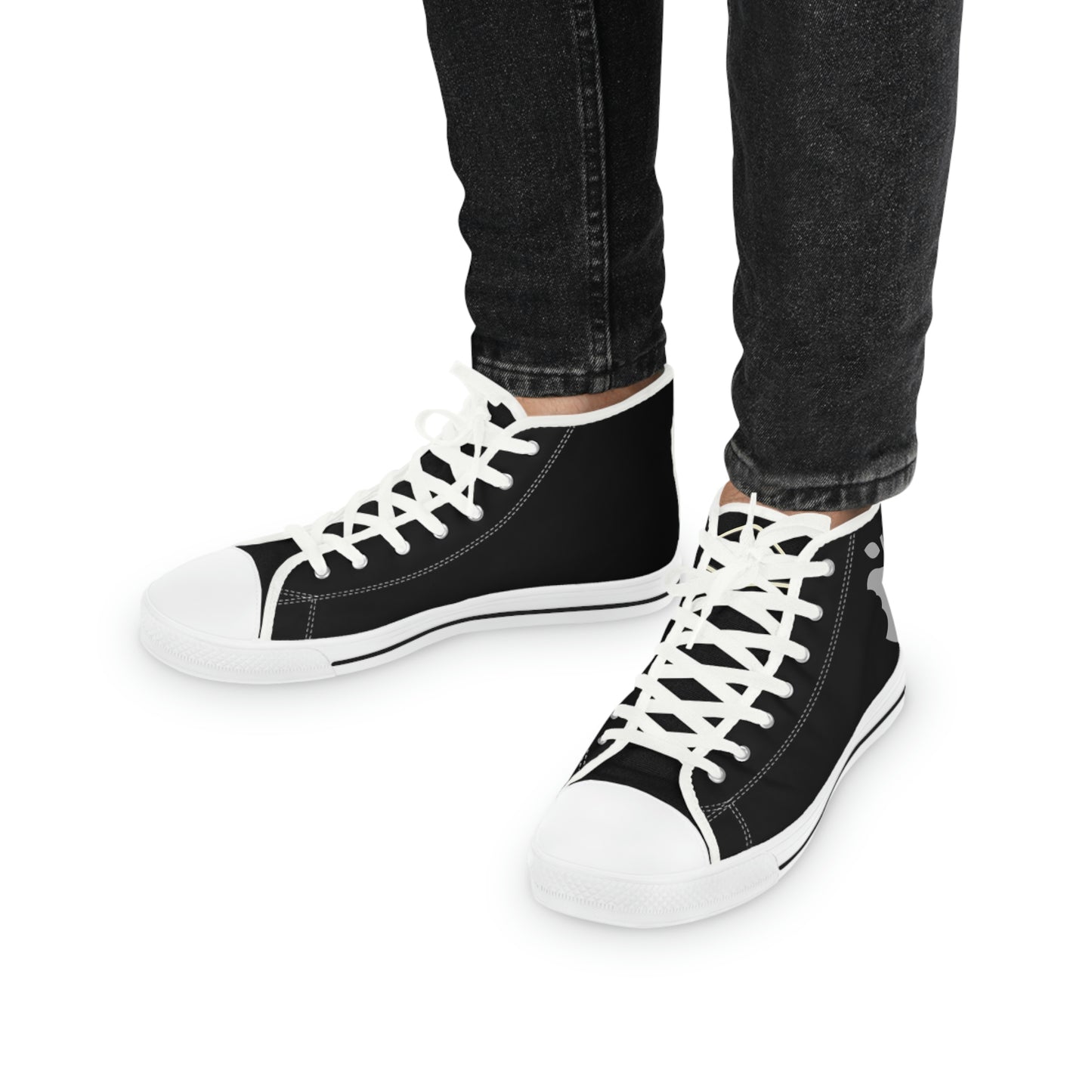 The B Apple Men's High Top Sneakers