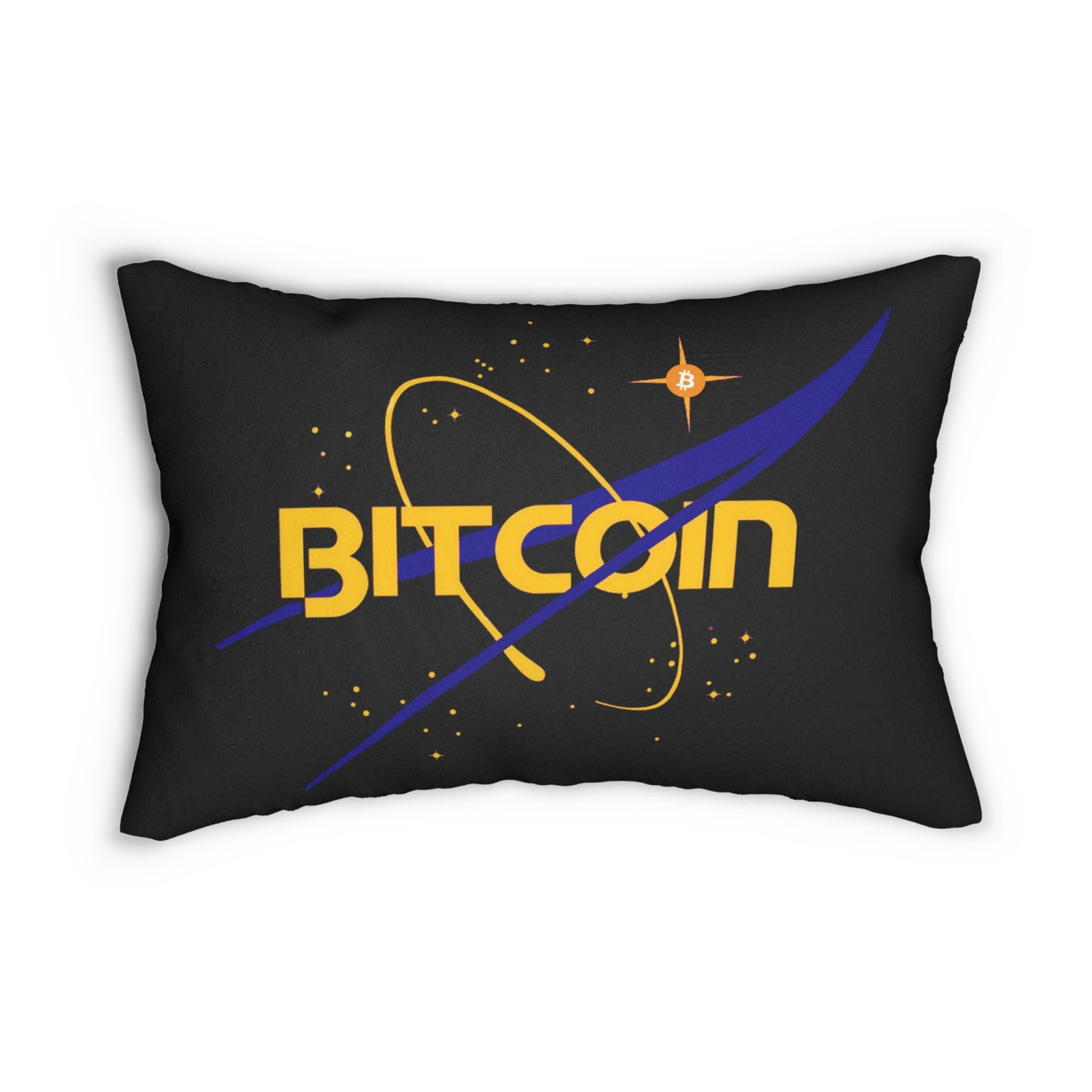 B in Space2 Lumbar Pillow