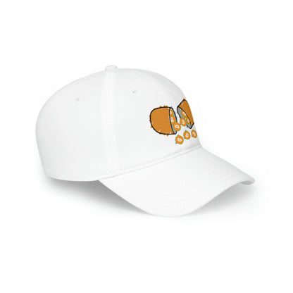 Orange Pill #1 Low Profile Baseball Cap