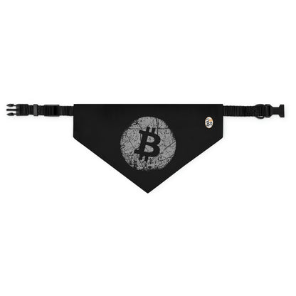 Bitcoin Pet Bandana Collar, BTC7