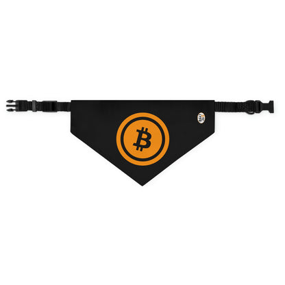 Bitcoin Pet Bandana Collar, BTC5