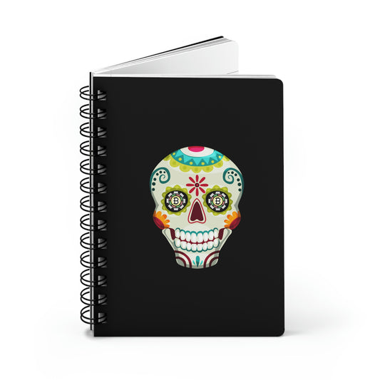 Día de los Muertos BTC Spiral Bound Journal, Quince