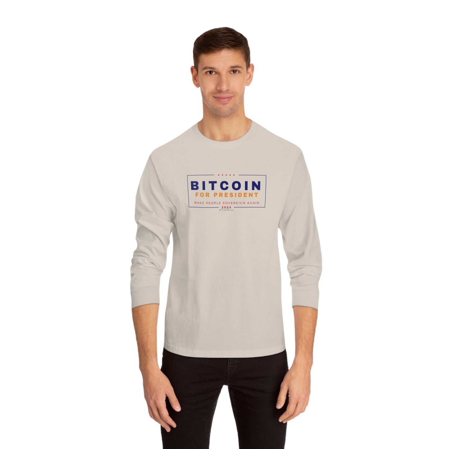 Vote - Bit...Sovereignty Long Sleeve T-Shirt