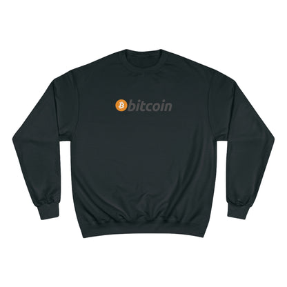 Bitcoin Champion Sweatshirt, BTC1 Horizontal