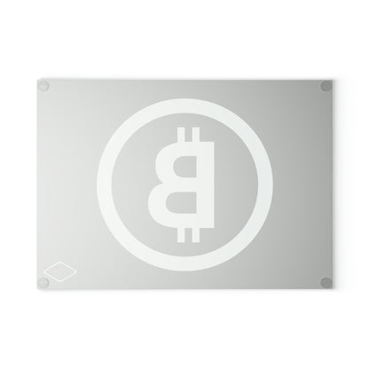 Bitcoin Glass Cutting Board, BTC4