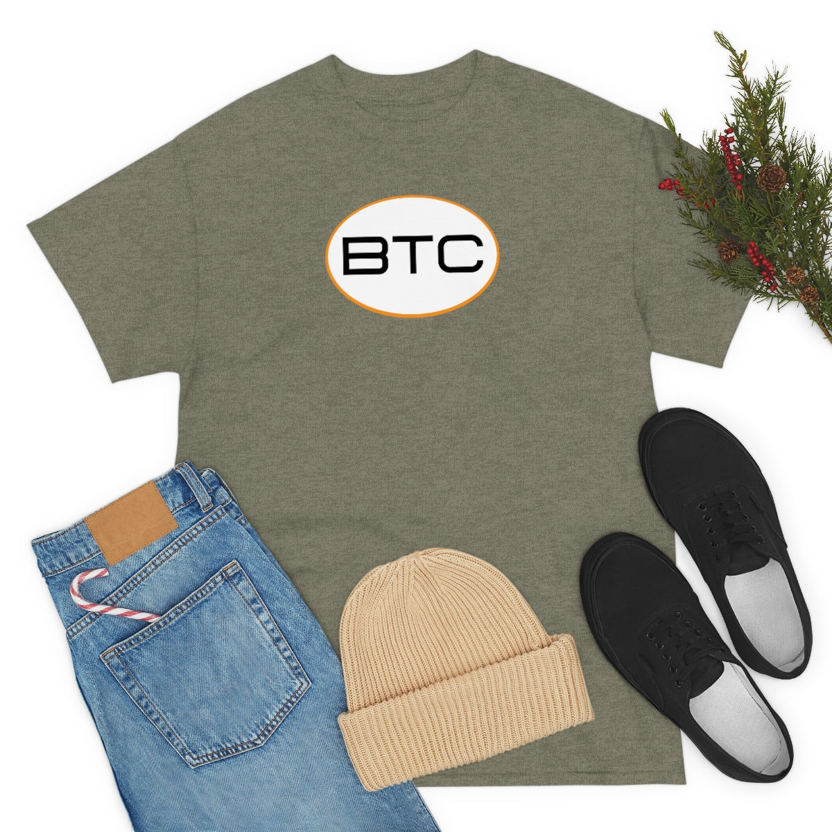 BTC Oval #1 Cotton T-Shirt