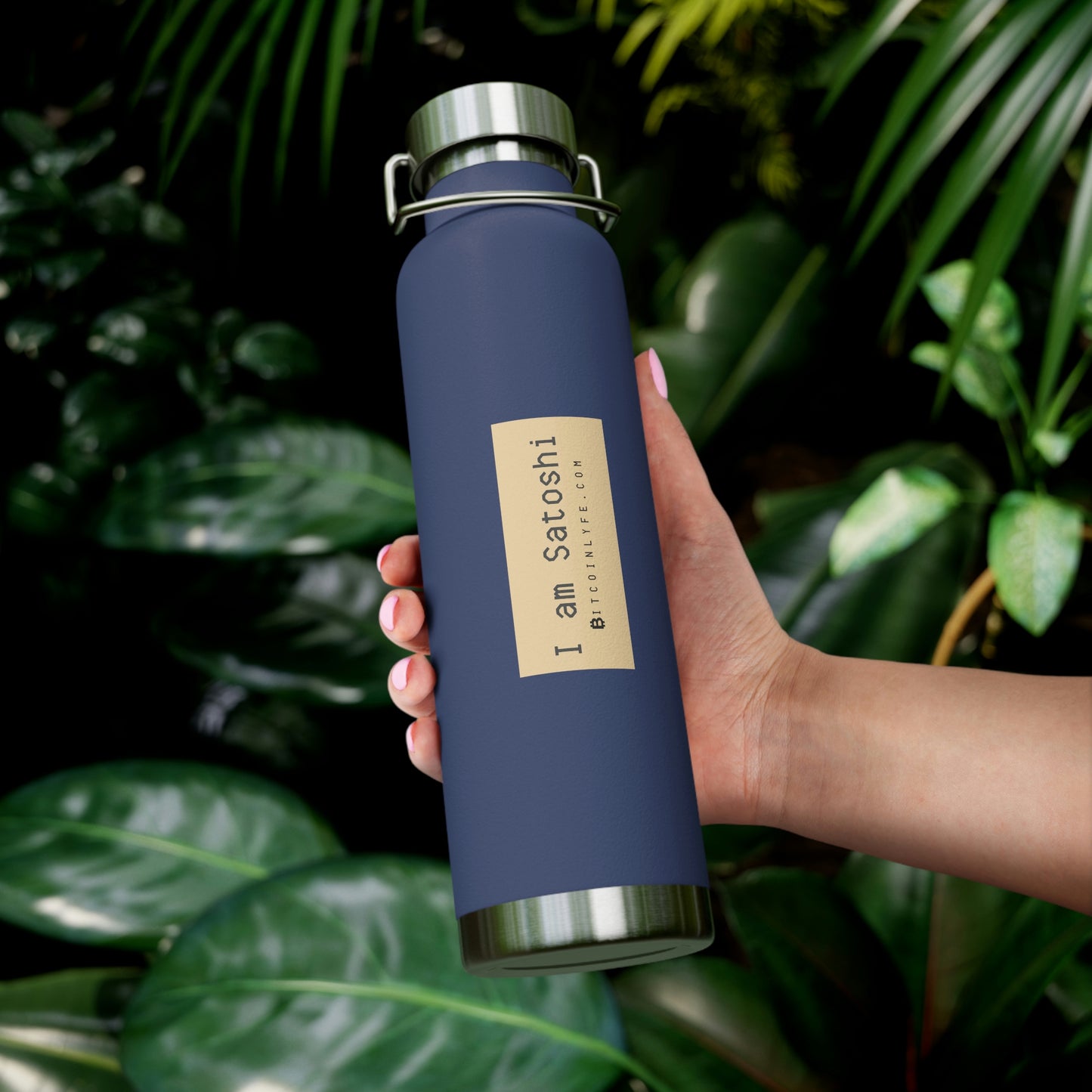 I Am Satoshi 22oz Vacuum Insulated Bottle - Five