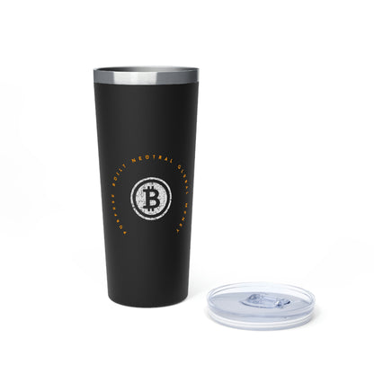 Bitcoin LYFE Global Money Tumbler, 22oz