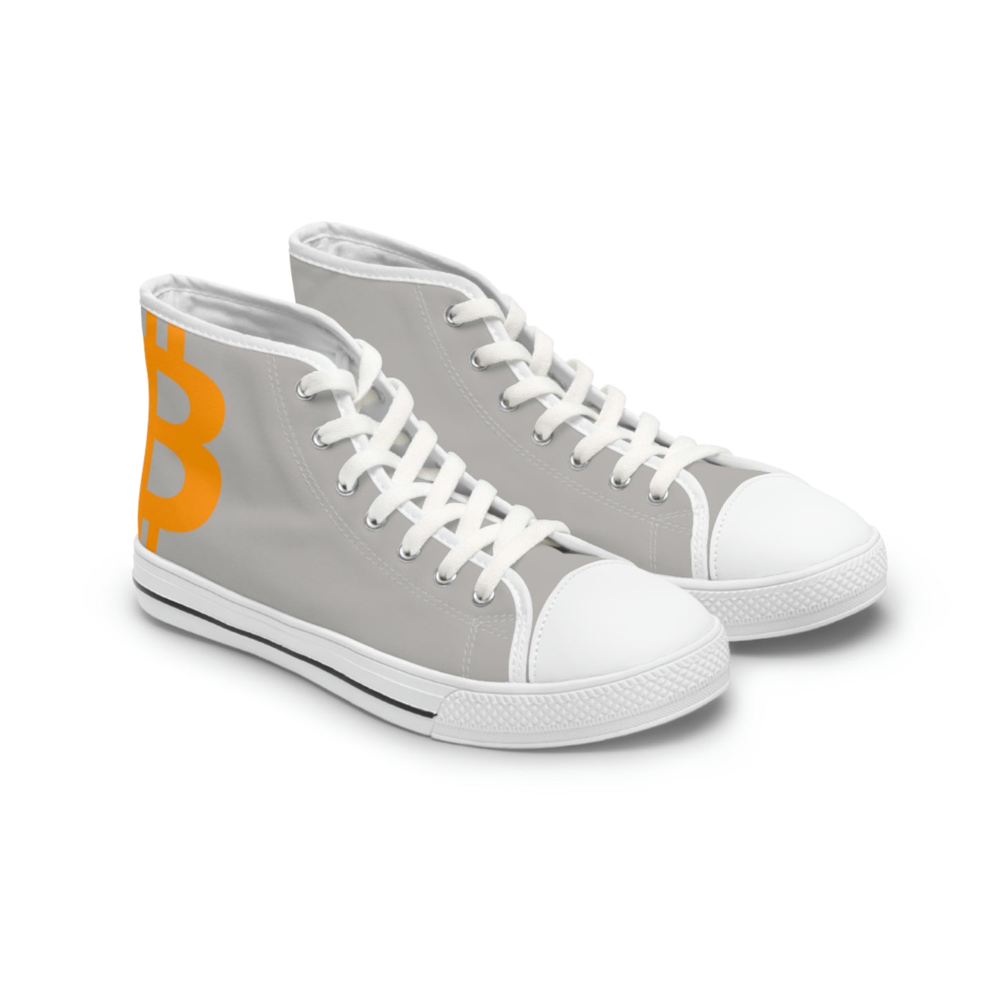 Bitcoin Women's High Top Sneakers, BTC3