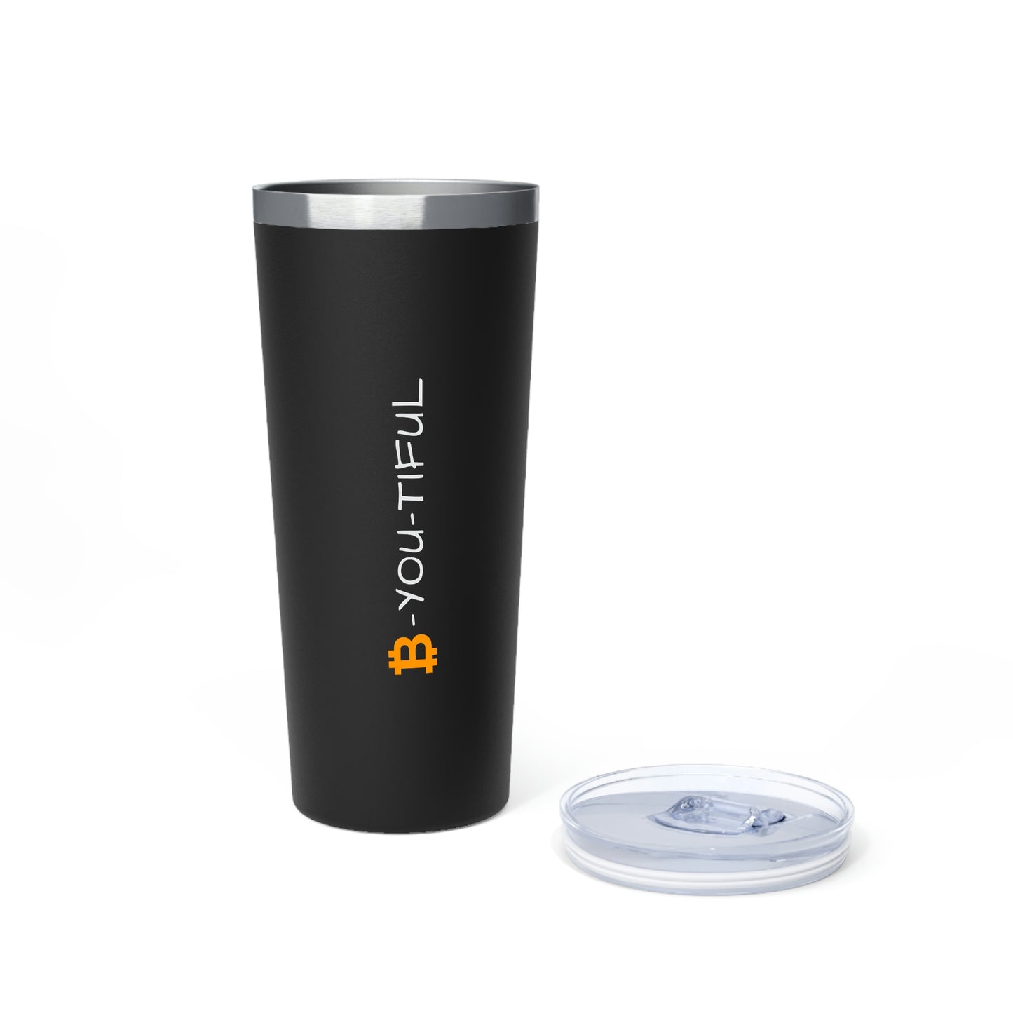 Bitcoin LYFE B-You-Tiful Tumbler, 22oz