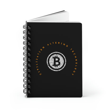 Bitcoin LYFE Spiral Bound Journal, Civilization Altering