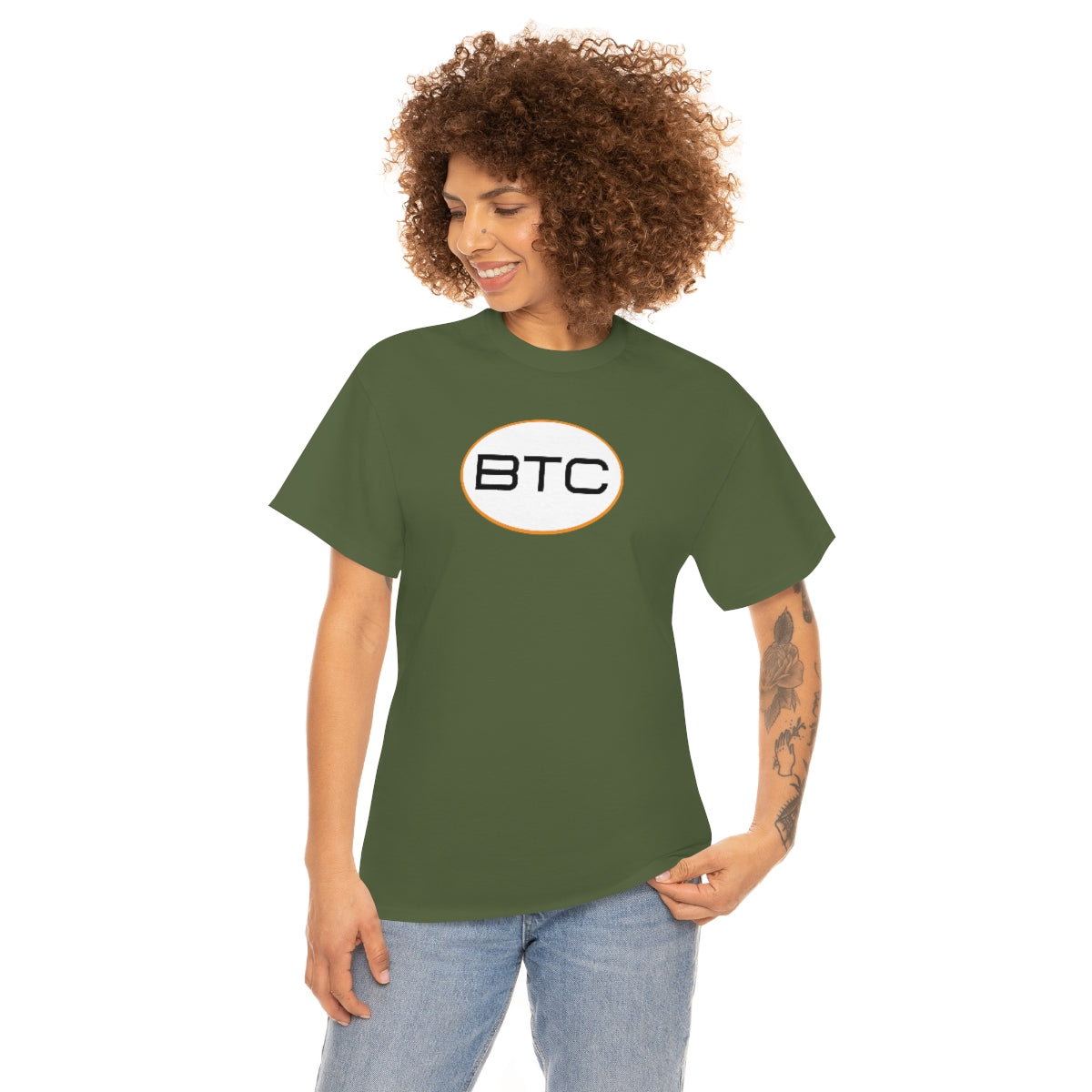 BTC Oval #1 Cotton T-Shirt