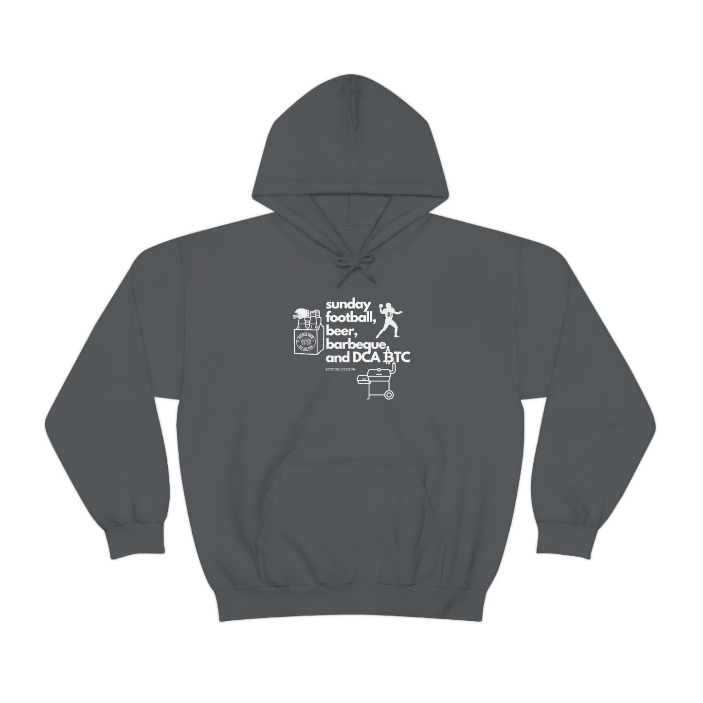 BBQ and DCA BTC Hooded Sweatshirt