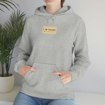 I am Satoshi Hooded Sweatshirt - Five