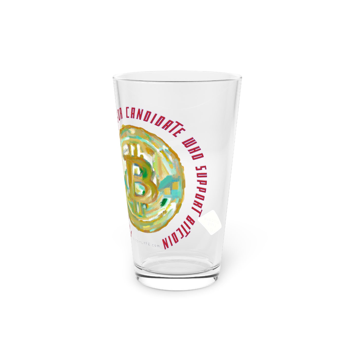 Vote - F*ck Party Lines Pint Glass