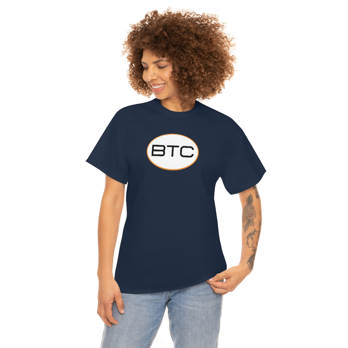 BTC Oval #1 Cotton T-Shirt