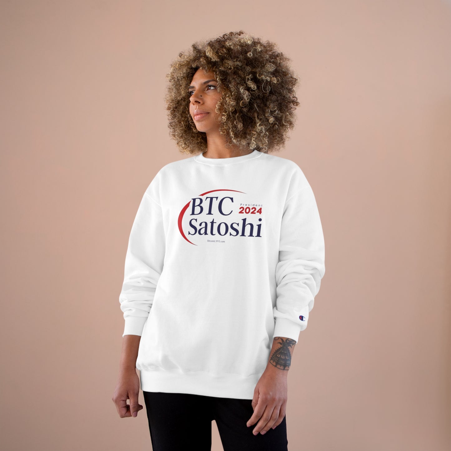 Vote - Bitore Champion Sweatshirt