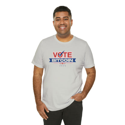 Vote Bitcoin Short Sleeve T-Shirt