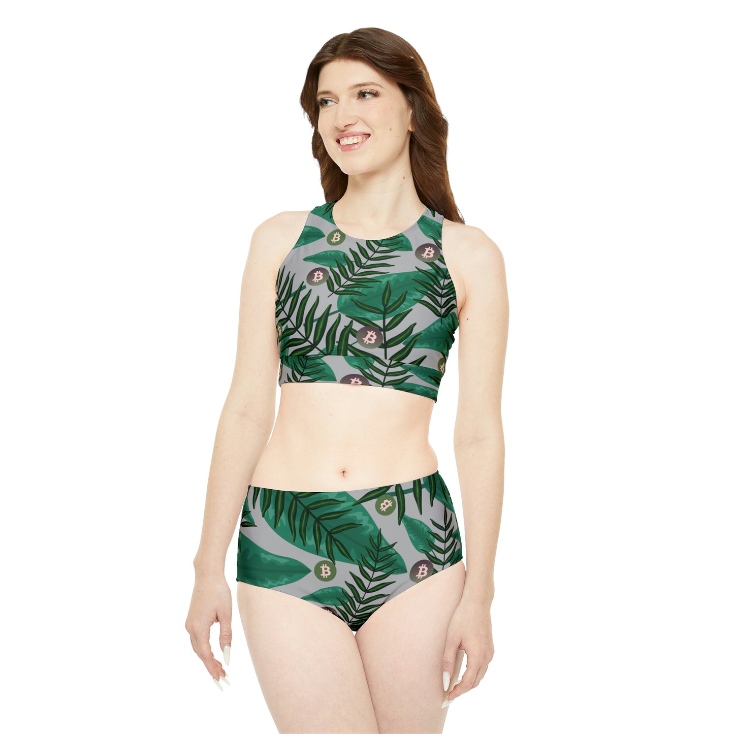 Women's Sporty Bikini Set, BTC-Three