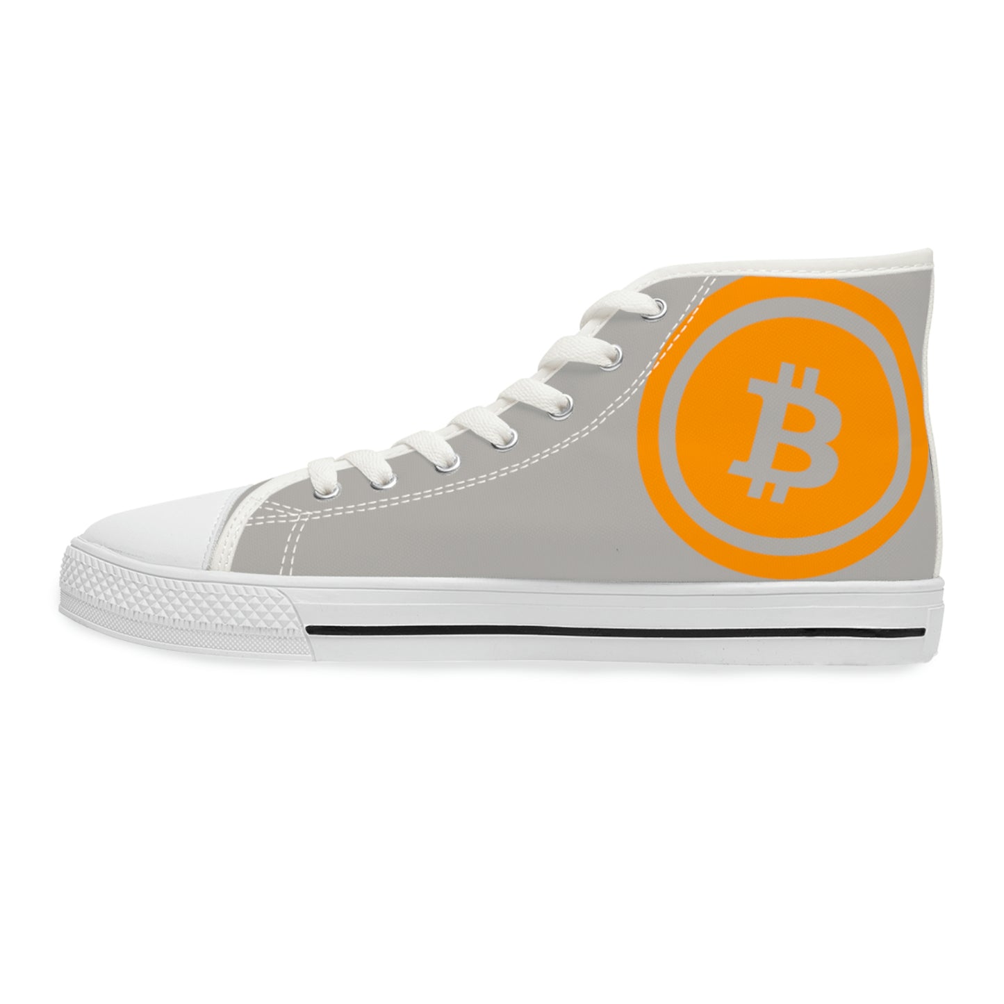 Bitcoin Women's High Top Sneakers, BTC5