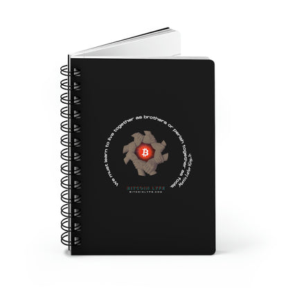 Brothers Orange Pill Spiral Bound Journal