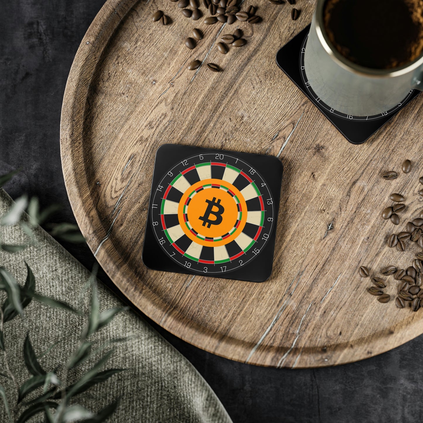 B Marks the Spot Coasters