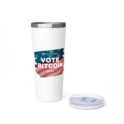 Vote - Responsibility Vacuum Insulated Tumbler, 22oz