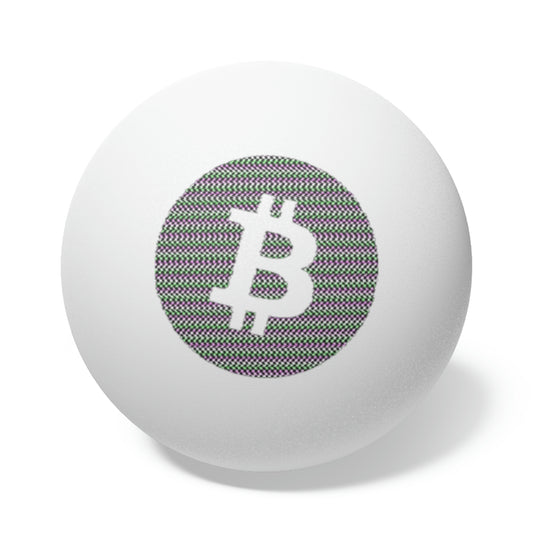 Bitcoin Ping Pong Balls, BTC6