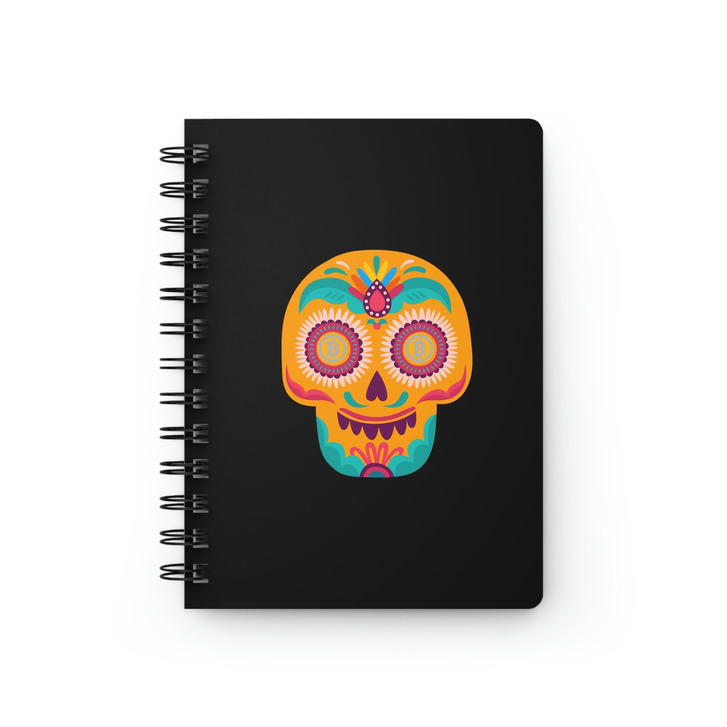 Día de los Muertos BTC Spiral Bound Journal, Diecisiete