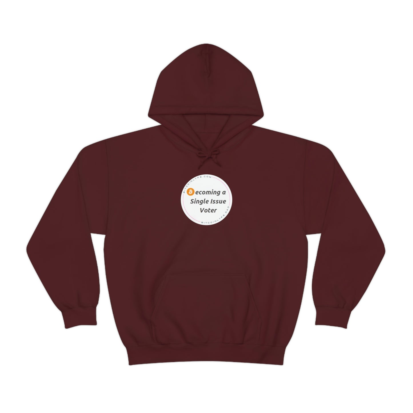 Becoming a Single Issue Voter Hooded Sweatshirt 1