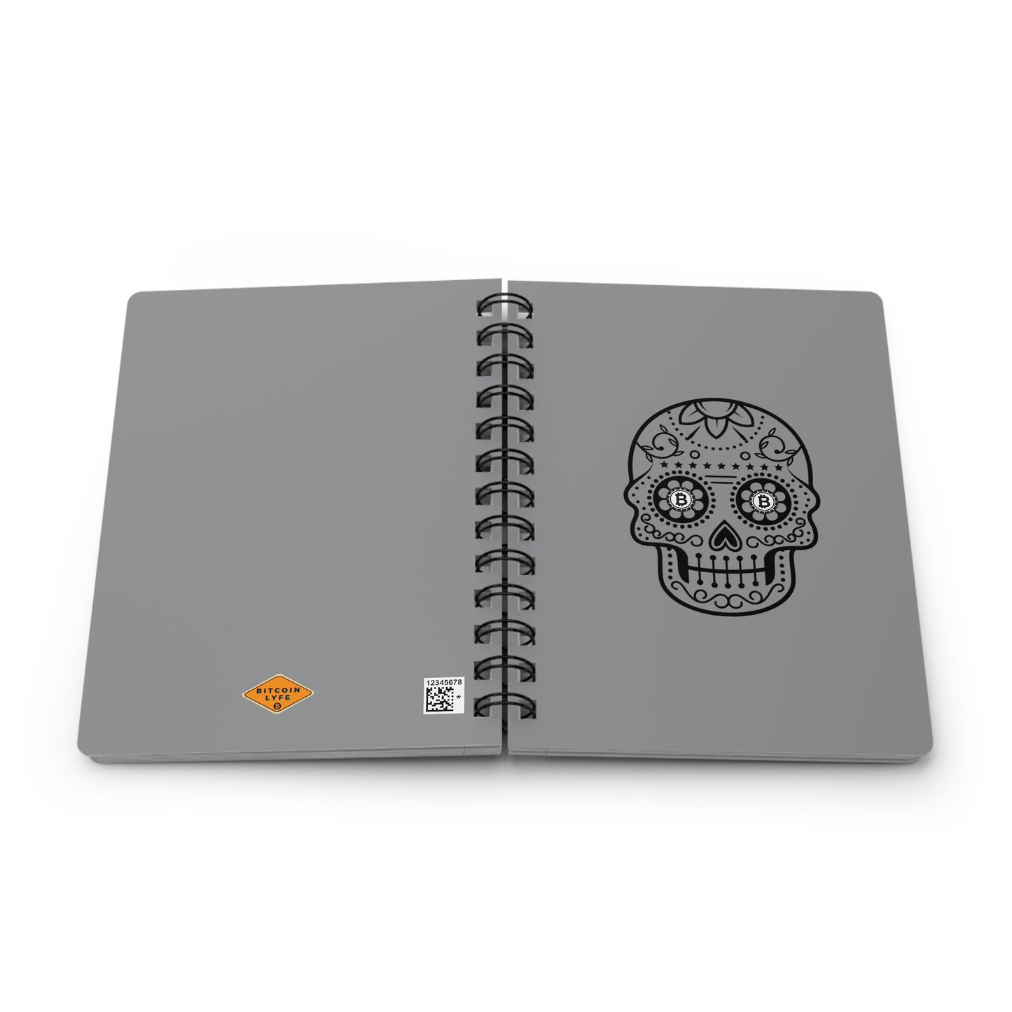 Día de los Muertos BTC Spiral Bound Journal, Nueve