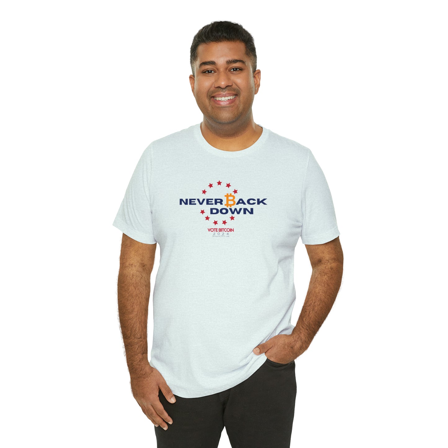 Vote - Bitdesan Short Sleeve T-Shirt