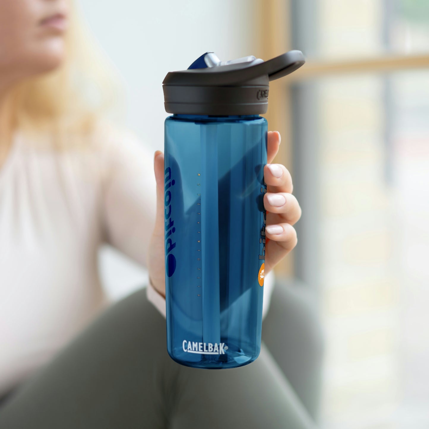 Bitcoin CamelBak Eddy® BTC1 Water Bottle, 20oz\25oz