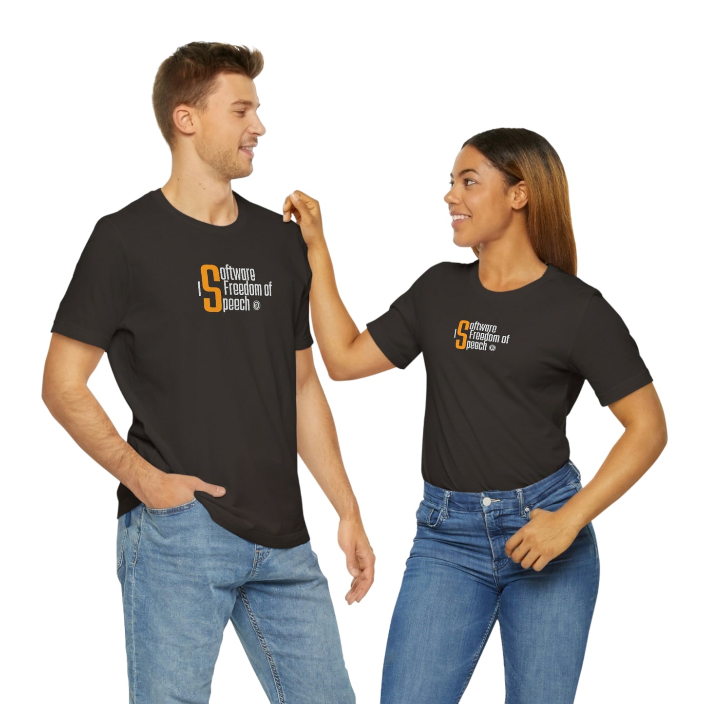 Bitcoin LYFE SW Free Speech T-Shirt