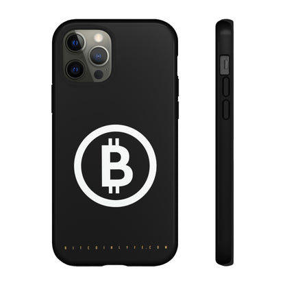 Bitcoin Tough Phone Case, BTC4