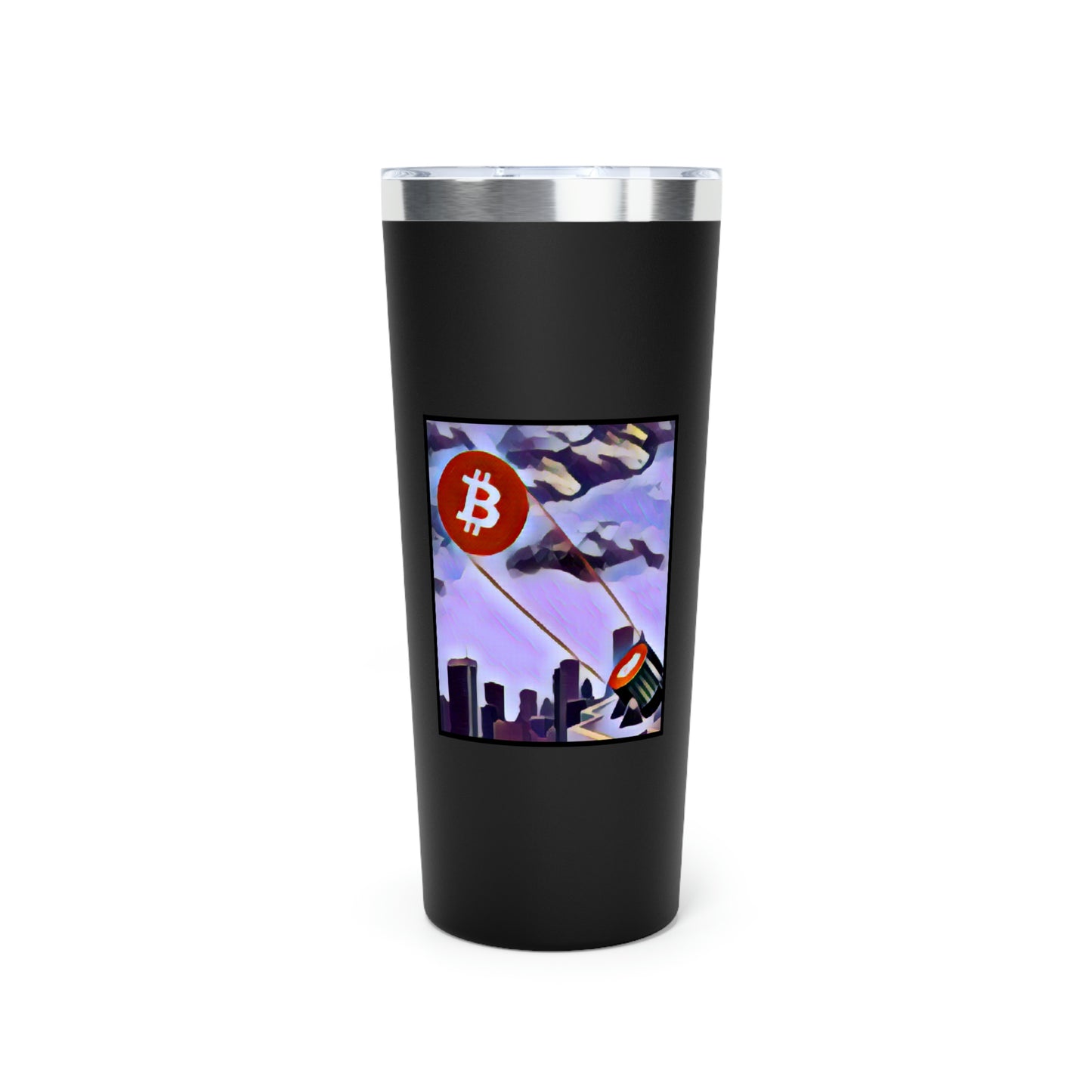 The B Signal Vacuum Insulated Tumbler, 22oz