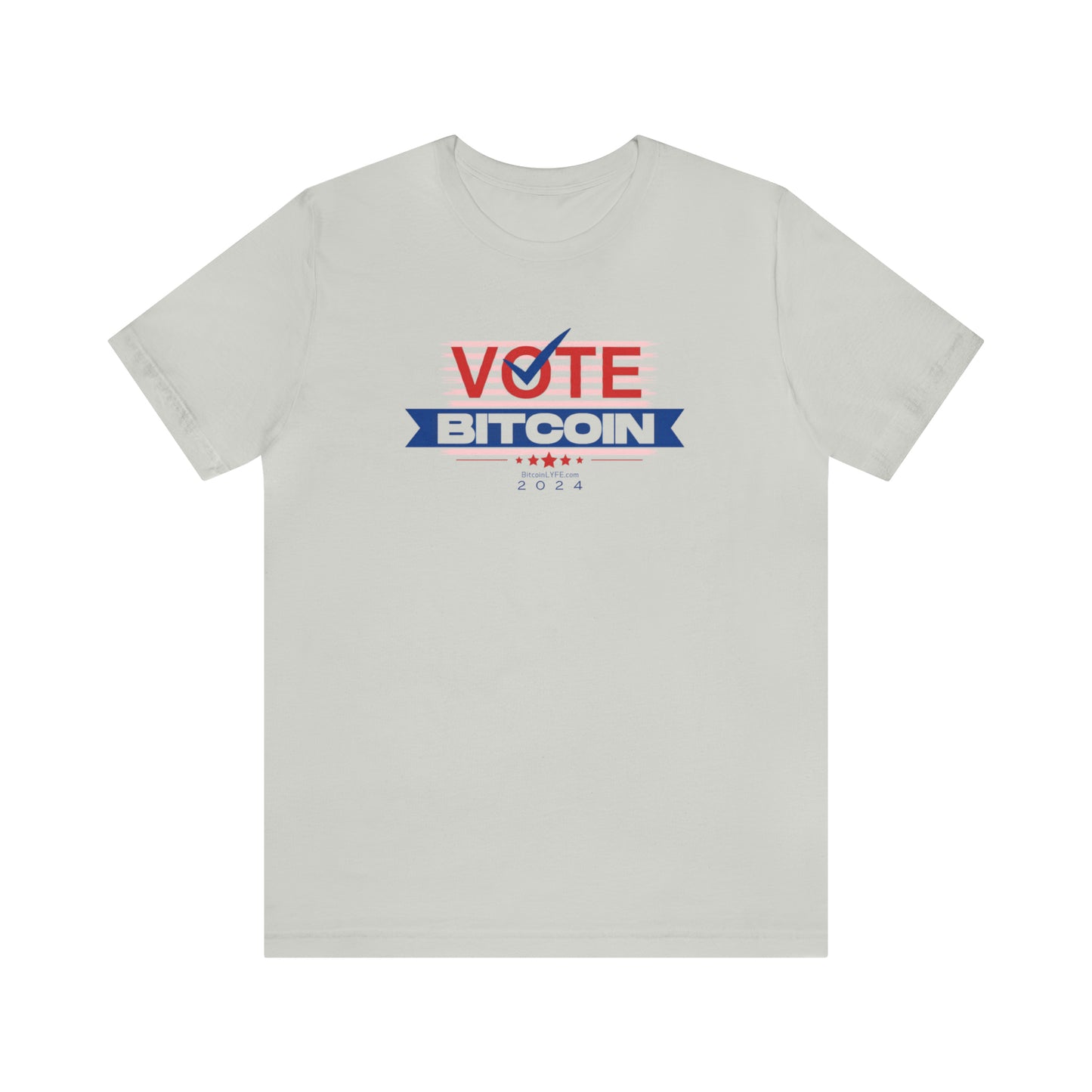 Vote Bitcoin Short Sleeve T-Shirt