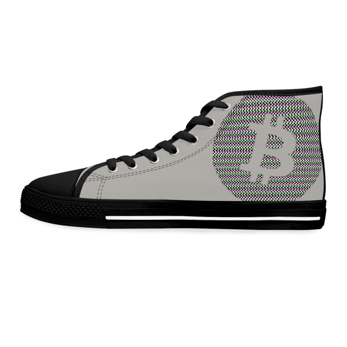 Bitcoin Women's High Top Sneakers, BTC6