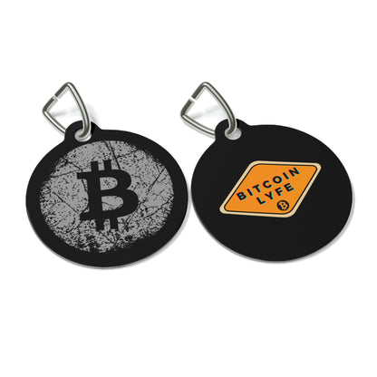 Bitcoin Pet Tag, BTC7