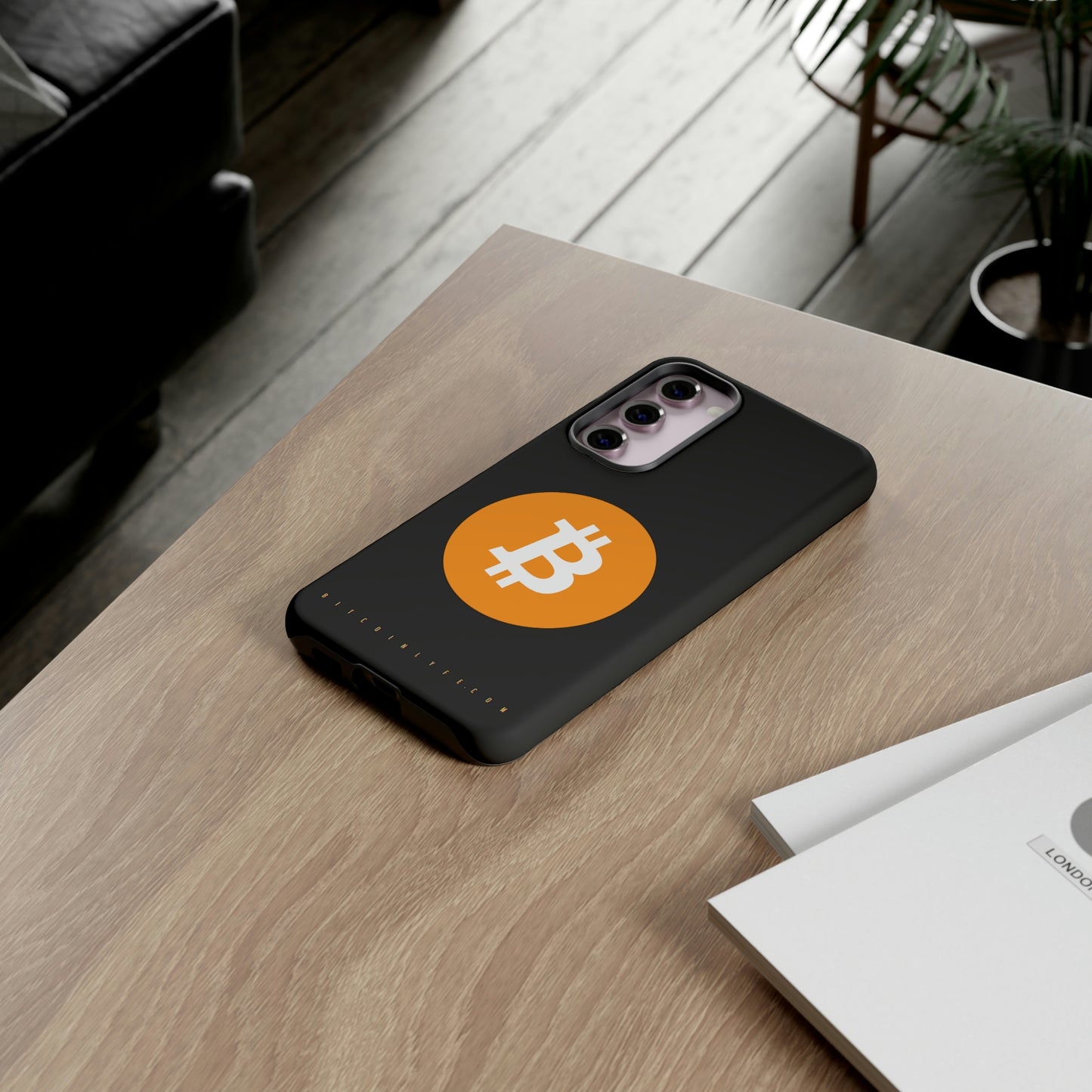 Bitcoin Tough Phone Case, BTC2