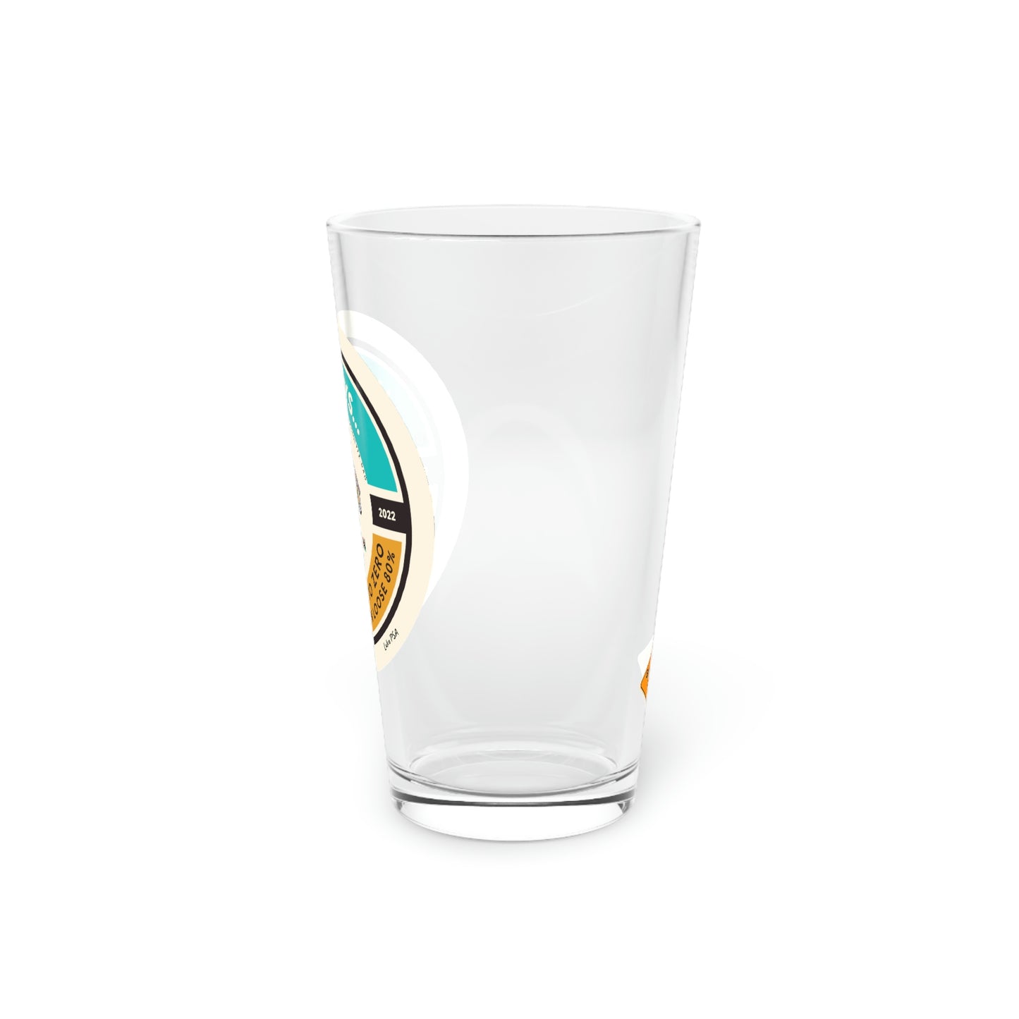 The Luke PSA Pint Glass, Zero